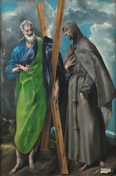 Saints Andrew and Francis El Greco